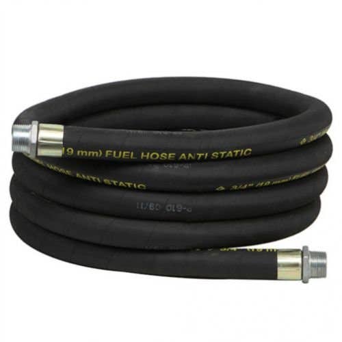155697 | GROZ Fuel Hose | Anti-Static | 12' x 1" NPT (M) |