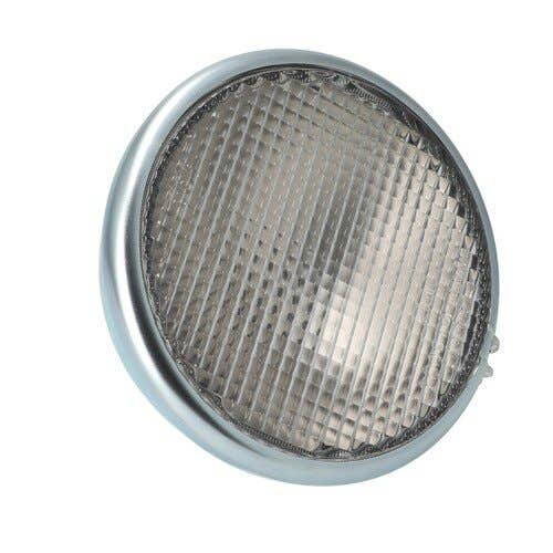 178399 | Headlight Assembly - 12V | Round |  7" Flat Lens | "Guide" Name | Case CC D DC DH DI DO DV L LA V VC VI VO | John Deere A B D | Minneapolis Moline R Z | Oliver 60 70 80 90 99 900 990 |