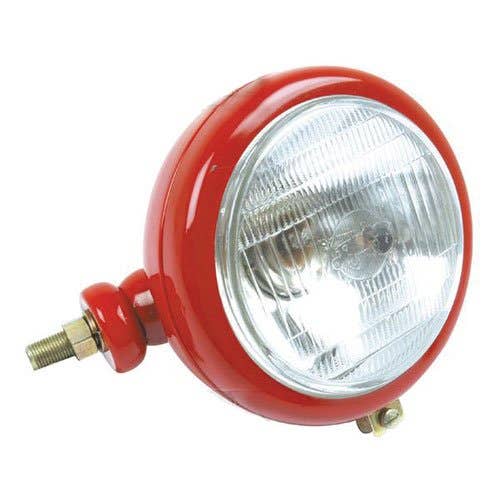 Headlight Assembly 12V Round Red - Left Hand fits David Brown 770 780 880 885 990 995 996 1200 1210 1212 1410 1412 K921082