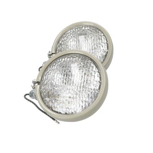 183751 | Headlight Assembly Set - 6V | Round | Tract-O-Lite | Restoration Quality | Ford NAA 2N 8N 9N 600 620 630 640 650 660 700 740 800 820 840 900 950 960 2000 4000 |  | 2N13005