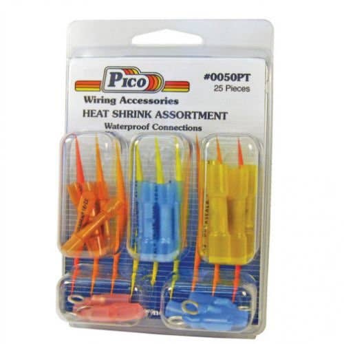 155023 | Heat Shrink Waterproof Butt Connectors - 25 Pieces |