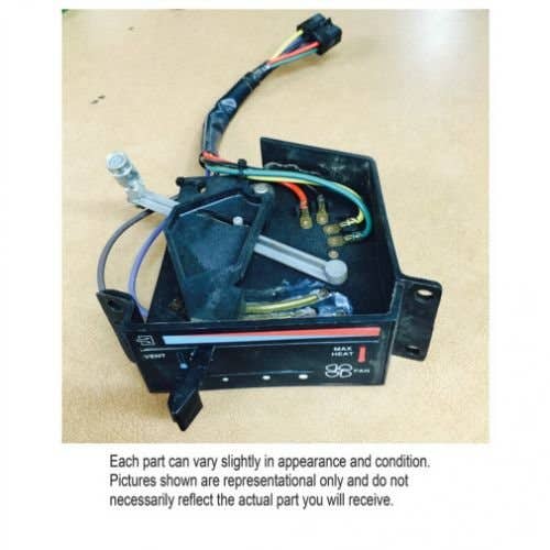 Used Heater / Air Conditioner Control Switch fits John Deere CTS 9400 9410 9500 9510 9600 9610 AH140169 AH144096 AH118796 Used Heater / Air Conditioner Control Switch fits John Deere CTS 9400 9410 9500 9510 9600 9610 AH140169 AH144096 AH118796