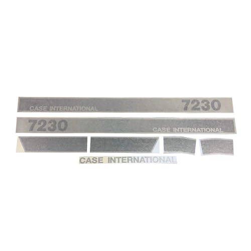 194866 | Hood/Cab Stripe Decal Set | Gradient - Vinyl | Case IH 7230 |
