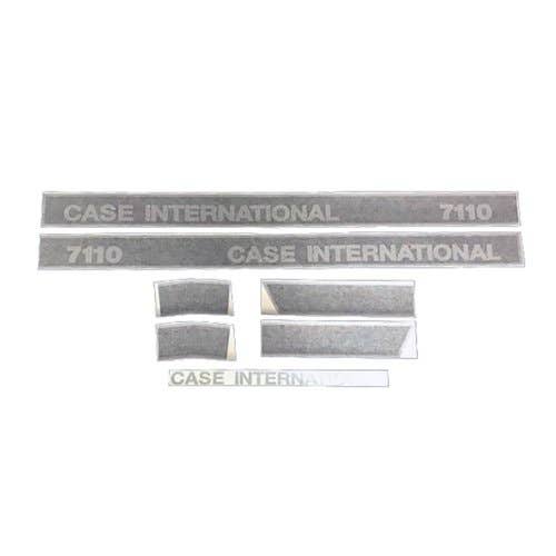 194808 | Hood/Cab Stripes Decal Set - Vinyl | Case IH 7110 |