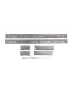 194808 | Hood/Cab Stripes Decal Set - Vinyl | Case IH 7110 |