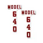182765 | Hood Decal Set | Mylar | Ford 640 |