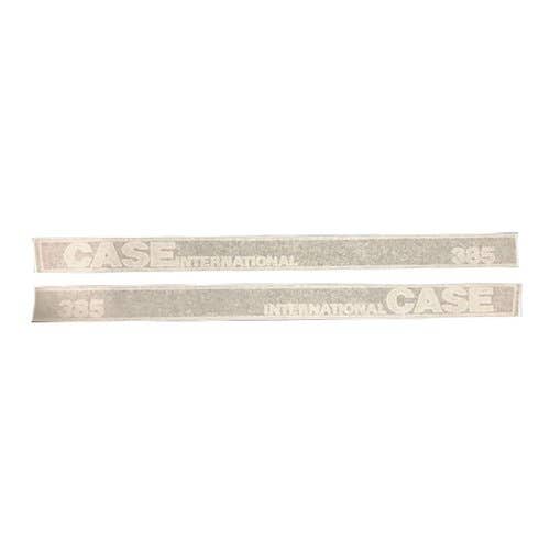 Hood Decal Set - Vinyl fits Case IH 385 Hood Decal Set - Vinyl fits Case IH 385