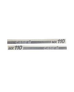 199844 | Hood Decal Set - Vinyl | Case IH MX110 |