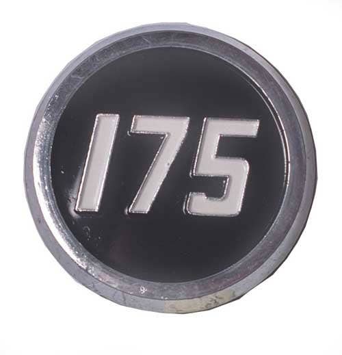 104138 | Hood Side Emblem | Massey Ferguson 175 |  | 194846M2