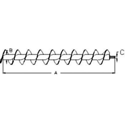114232 | Horizontal Unloading Auger | Outer Section 18.5' | John Deere S550 S650 S660 9560 9560 STS 9560 WTS 9570 STS 9660 CTS |  | AH173593
