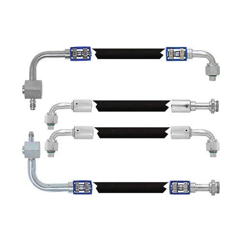 Hose Kit - 4 Hoses Cab Forward fits Massey Ferguson 2640 3505 3525 3545 Hose Kit - 4 Hoses Cab Forward fits Massey Ferguson 2640 3505 3525 3545