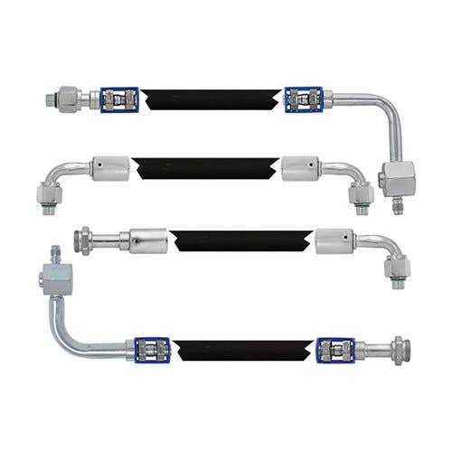 151295 | Hose Kit - 4 Hoses | Cab Forward | Massey Ferguson 2745 2775 2805 |