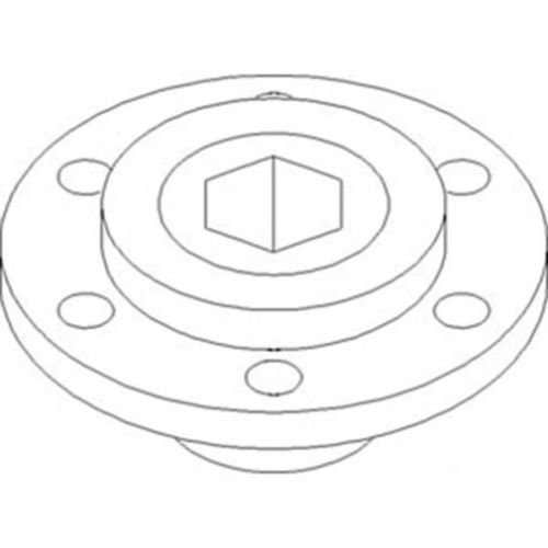 Hub - 6 Bolt fits International 954 963 fits Case IH 1054 1063 1306358C1 Hub - 6 Bolt fits International 954 963 fits Case IH 1054 1063 1306358C1