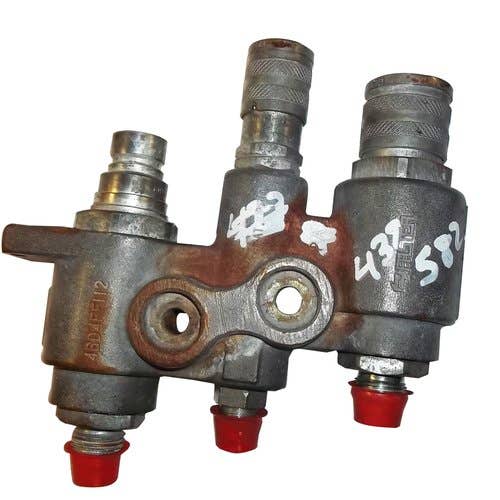 Used Hydraulic Control Valve fits New Holland C227 C232 C238 L218 L220 L221 L223 L225 L228 L230 47396759 fits Case TR310 TR320 TR340 TV380 47447054 Used Hydraulic Control Valve fits New Holland C227 C232 C238 L218 L220 L221 L223 L225 L228 L230 47396759 fits Case TR310 TR320 TR340 TV380 47447054