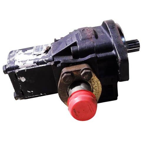 Used Hydraulic Double Gear Pump fits Caterpillar 247B 257B 236-5106 Used Hydraulic Double Gear Pump fits Caterpillar 247B 257B 236-5106