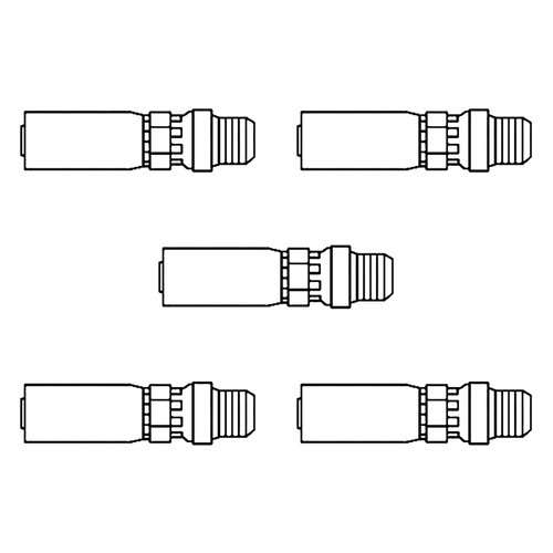 Hydraulic Fitting HC-MPX Male NPTF Pipe Swivel Straight 5 Pack fits Hydraulics HY06-06MS HY06-06SP 06M-J06 06U-J06 Hydraulic Fitting HC-MPX Male NPTF Pipe Swivel Straight 5 Pack fits Hydraulics HY06-06MS HY06-06SP 06M-J06 06U-J06