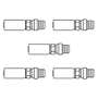 192711 | Hydraulic Fitting | HC-MPX | Male NPTF | Pipe Swivel | Straight | 5 Pack | | HY06-06MS | HY06-06SP | 06M-J06 | 06U-J06 192711 | Hydraulic Fitting | HC-MPX | Male NPTF | Pipe Swivel | Straight | 5 Pack | | HY06-06MS | HY06-06SP | 06M-J06 | 06U-J06