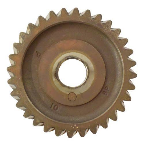 Used Hydraulic Pump Drive Gear fits Case IH 87802906 fits New Holland 87802906 fits Ford 2000 2600 3000 3600 4000 5000 5600 5610 6600 6610 87802906