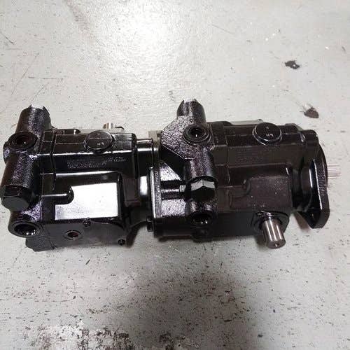 432267 | Hydraulic Pump - Tandem | John Deere 675 675B | New Holland L553 L554 L555 |  | MG9605013 | 9605013 | MG9605012 | 9605012 | MG276805 | 276806
