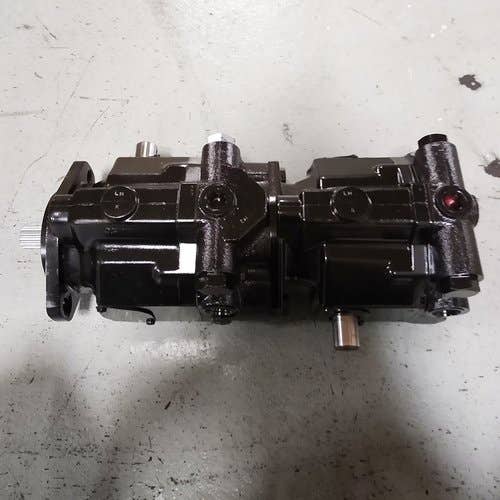 432267 | Hydraulic Pump - Tandem | John Deere 675 675B | New Holland L553 L554 L555 |  | MG9605013 | 9605013 | MG9605012 | 9605012 | MG276805 | 276806