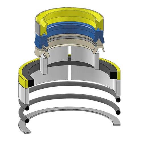 Hydraulic Seal Kit - Stick Cylinder fits Caterpillar 416D 442D 416D 428D 442D 2297194 Hydraulic Seal Kit - Stick Cylinder fits Caterpillar 416D 442D 416D 428D 442D 2297194