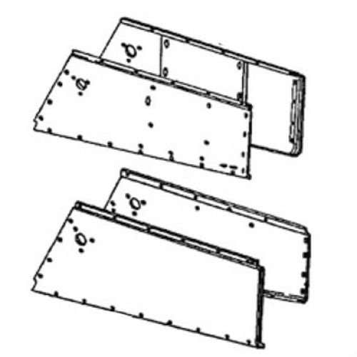 408637 | Inner Hood Panel | John Deere 6620 6622 7720 7721 8820 |  | AH96734