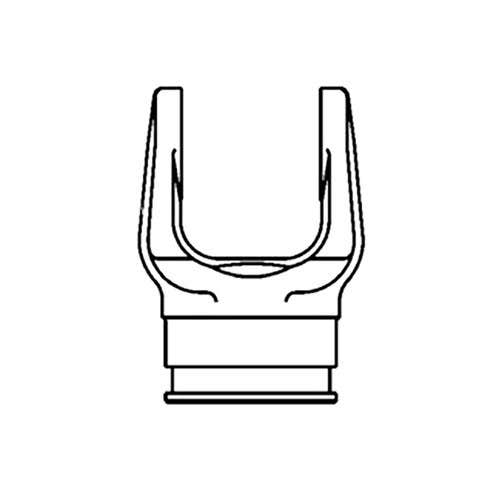 Inner Tube Yoke Free Rotation fits New Holland BR7060 BR7070 BR740A BR750A BR780A 87517829 BP204S66855 Inner Tube Yoke Free Rotation fits New Holland BR7060 BR7070 BR740A BR750A BR780A 87517829 BP204S66855