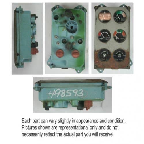 498593 | Instrument Gauge Cluster | John Deere 4040 4050 4240 4250 4350 4440 4450 4640 4650 4840 4850 |  | RE12768