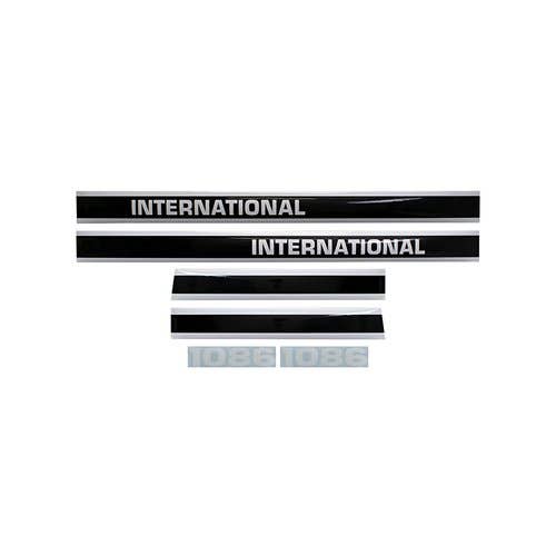 185238 | International 1086 Hood and Cab Decal Set | Mylar | International | Farmall | IH 1086 |