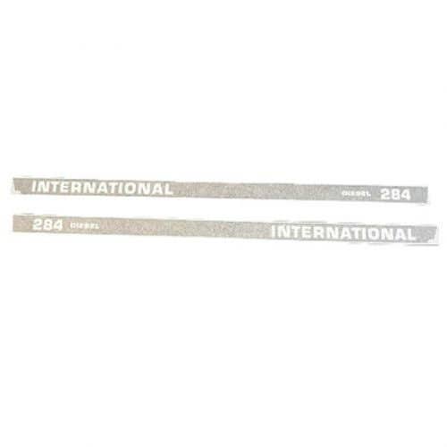 100971 | International 284 Diesel Hoods Decal Set | Vinyl | International | Farmall | IH 284 |