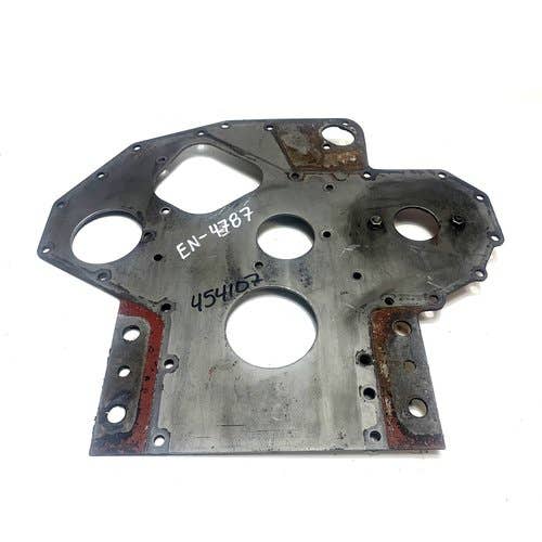 454107 | Crankcase Front Plate | International | Farmall | IH D239 D310 D358 706 2706 |  | 3132012R11 | 3132012R12 | 3132012R31 | 3055906R11