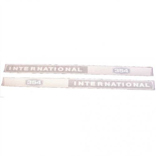 100976 | International 354 Hoods Decal Set | Vinyl | International | Farmall | IH 354 |