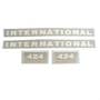 100973 | International 424 Decal Set | Vinyl | International | Farmall | IH 424 | 100973 | International 424 Decal Set | Vinyl | International | Farmall | IH 424 |