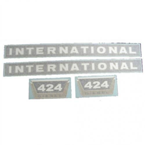 100974 | International 424 Diesel Decal Set | Vinyl | International | Farmall | IH 424 |