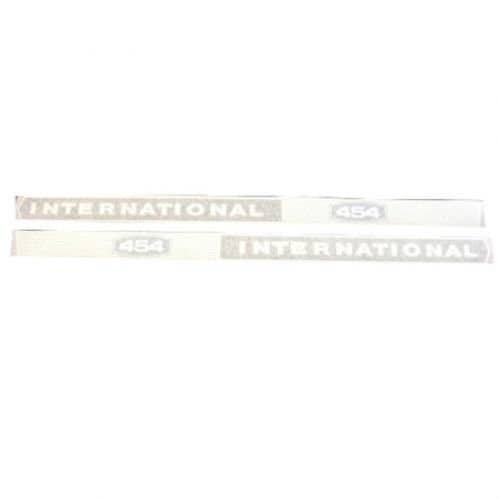 100977 | International 454 Hoods Decal Set | Vinyl | International | Farmall | IH 454 |