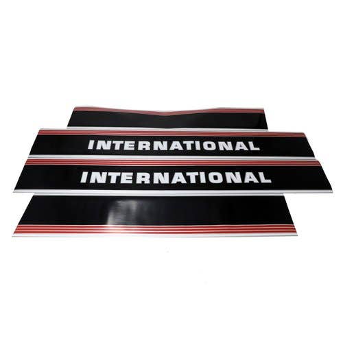 5088 Hood and Cab Decal Set Mylar fits International 5088 5088 Hood and Cab Decal Set Mylar fits International 5088
