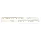 100980 | International 674 Hoods Decal Set | Vinyl | International | Farmall | IH 674 |