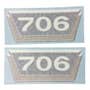 100994 | International 706 Decal Set | Model Number Only | Black/Gold | Vinyl | International | Farmall | IH 706 | 100994 | International 706 Decal Set | Model Number Only | Black/Gold | Vinyl | International | Farmall | IH 706 |