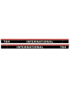 100983 | International 784 Hoods Decal Set | Vinyl | International | Farmall | IH 784 |
