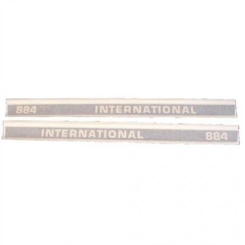 International 884 AWD Decal Set Black Vinyl fits Case IH 884 International 884 AWD Decal Set Black Vinyl fits Case IH 884