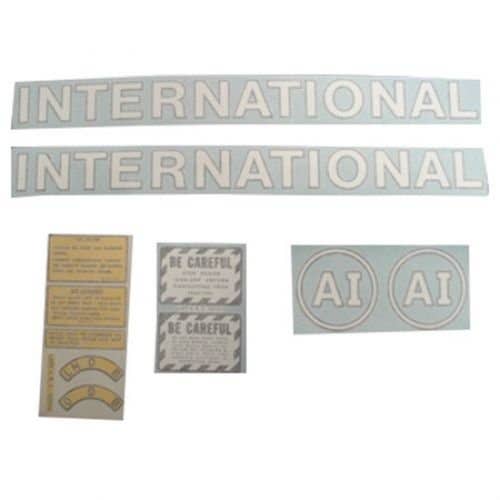 100963 | International AI Decal Set | Vinyl | International | Farmall | IH A |