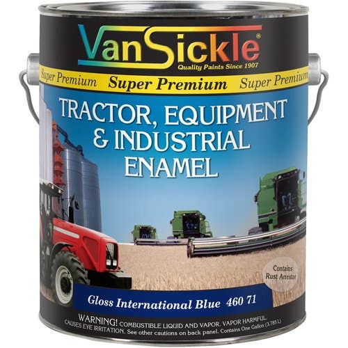 International Blue Tractor Gallon fits Paint International International Blue Tractor Gallon fits Paint International