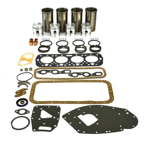 131096 | Engine Rebuild Kit - Less Bearings - Flat Top Pistons | engine rebuild kit | overhaul | inframe | repair | rebuild kit | overbore | engine parts | International | Farmall | IH C C113 Super A Super C 100 200 |