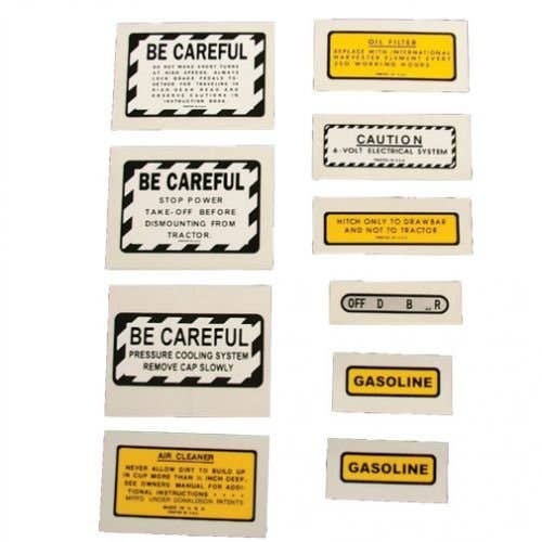 101081 | International Decal Set | 340 | Mylar | International | Farmall | IH 340 340 |