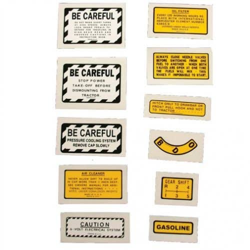 Decal Set 350 Mylar fits International 350 Decal Set 350 Mylar fits International 350