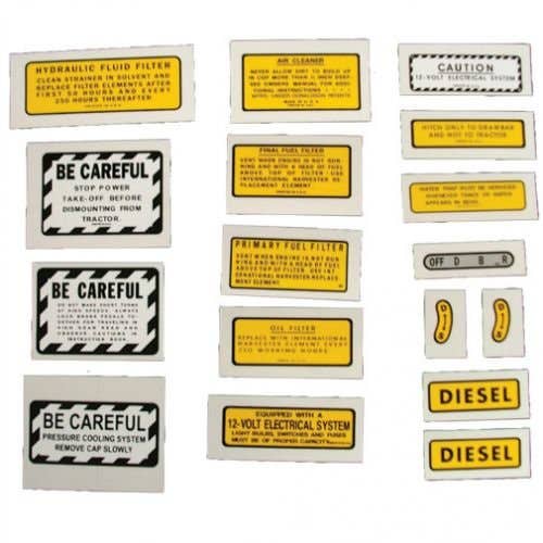 101088 | International Decal Set | 460 Diesel | Mylar | International | Farmall | IH 460 |