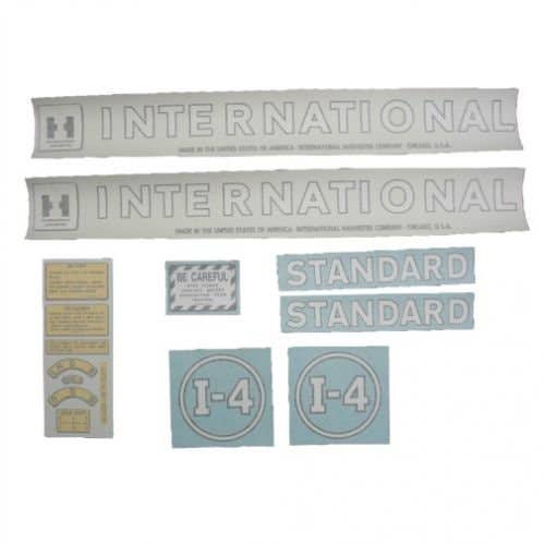 Decal Set I-4 Standard Vinyl fits International I4 Decal Set I-4 Standard Vinyl fits International I4