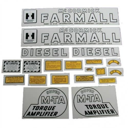 Decal Set Super MTA Diesel Mylar fits International Super MTA Decal Set Super MTA Diesel Mylar fits International Super MTA