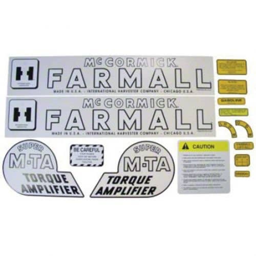 Decal Set Super MTA Mylar fits International Super MTA Decal Set Super MTA Mylar fits International Super MTA