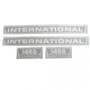101000 | International Farmall Decal Set | 1468 Black and Chrome | Vinyl | International | Farmall | IH 1468 | 101000 | International Farmall Decal Set | 1468 Black and Chrome | Vinyl | International | Farmall | IH 1468 |